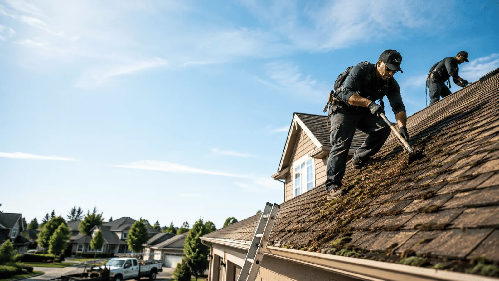 Roof Moss Removal in Lake Forest, CA near me